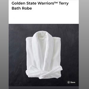 Golden state warriors bath Robe